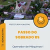 Apostila Operador de Máquinas I Prefeitura de Passo do Sobrado RS 2024