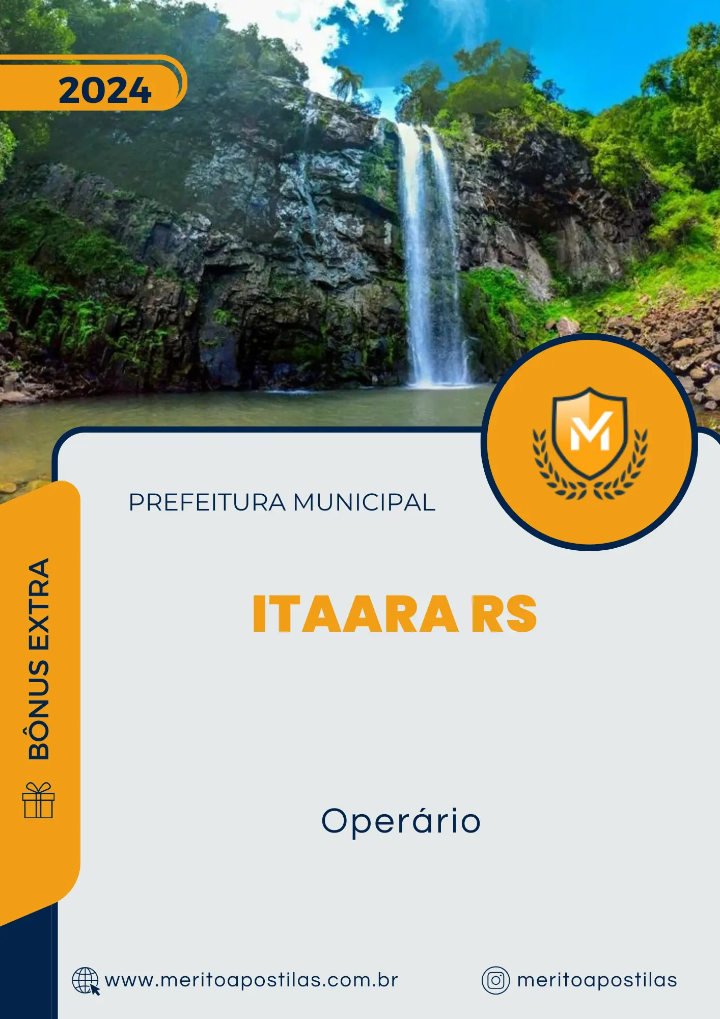 Apostila Operário Prefeitura de Itaara RS 2024