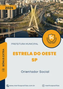 Apostila Orientador Social Prefeitura Estrela do Oeste SP 2024