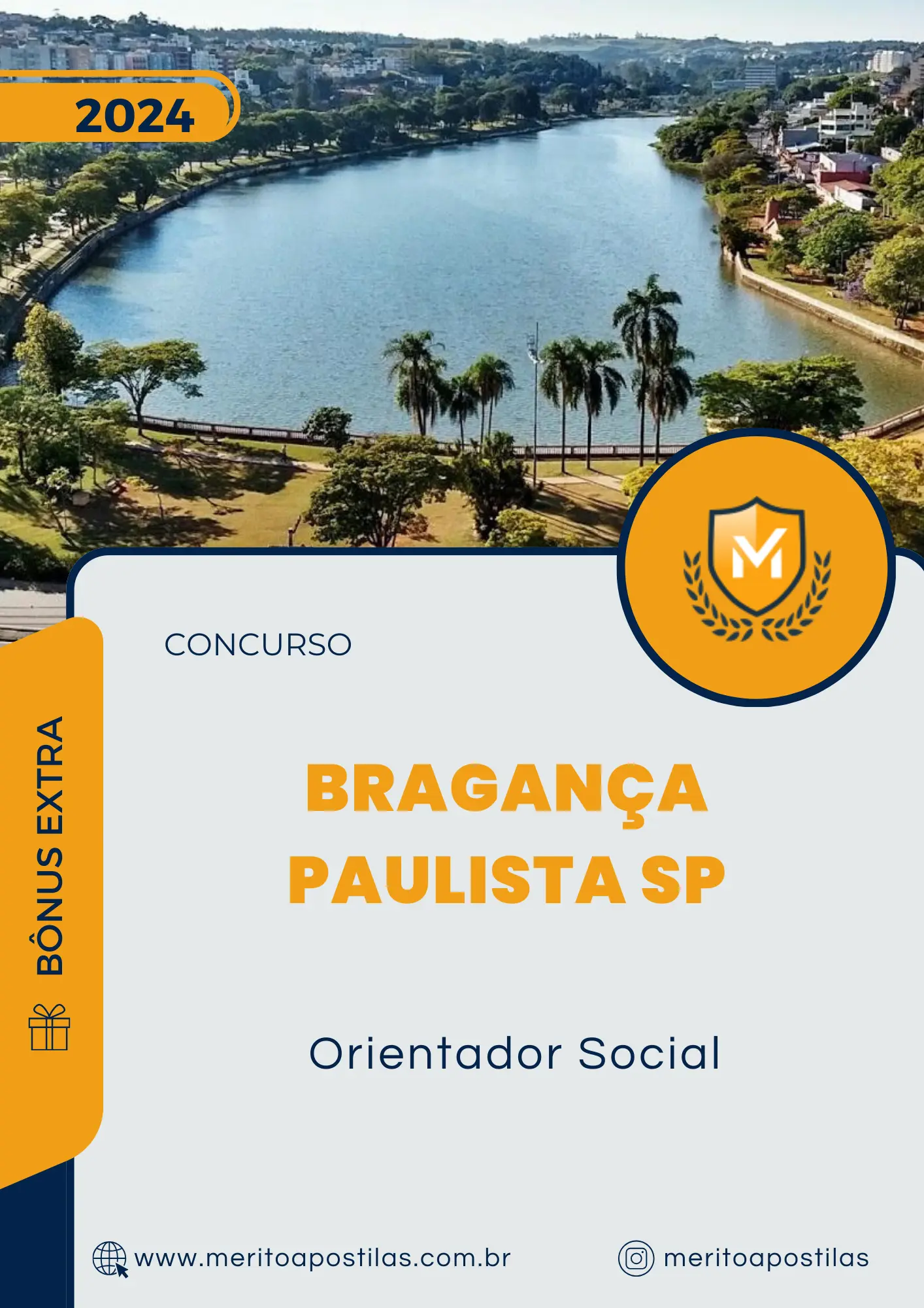 Apostila Orientador Social Concurso Bragança Paulista SP 2024