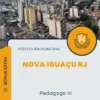 Apostila Pedagogo III Prefeitura de Nova Iguaçu RJ 2024