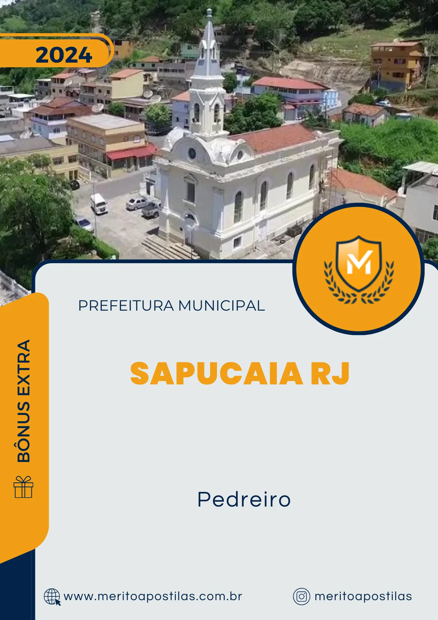 Apostila Pedreiro Prefeitura Sapucaia RJ 2024