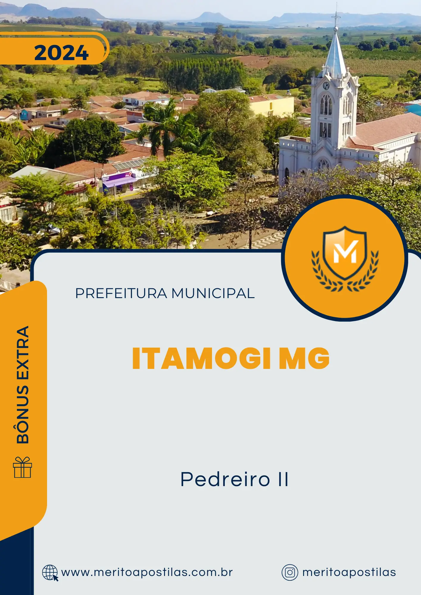 Apostila Pedreiro II Prefeitura de Itamogi MG 2024