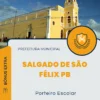 Apostila Porteiro Escolar Prefeitura Salgado de São Félix PB 2024