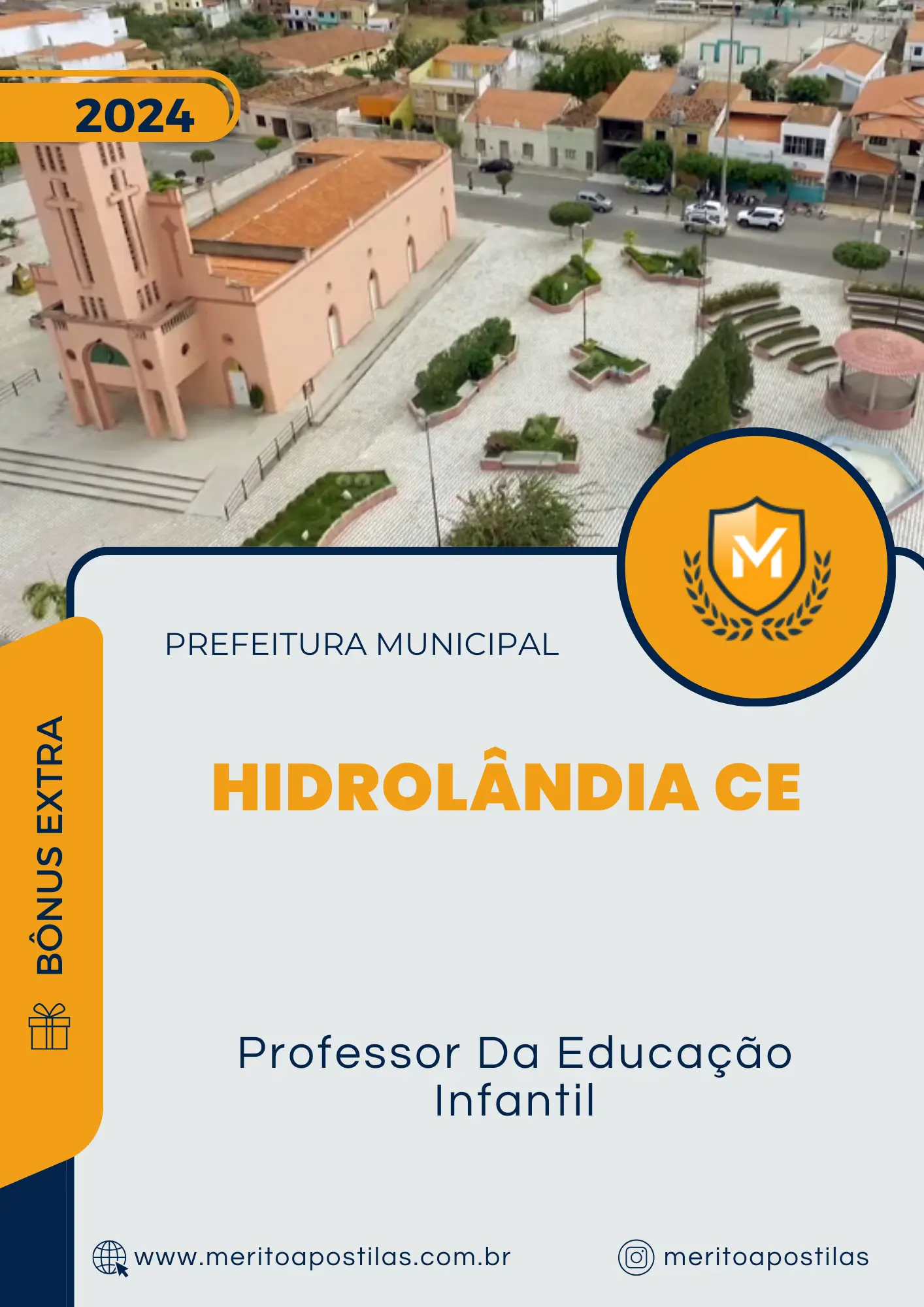 Apostila Professor Da Educação Infantil Prefeitura de Hidrolândia CE 2024