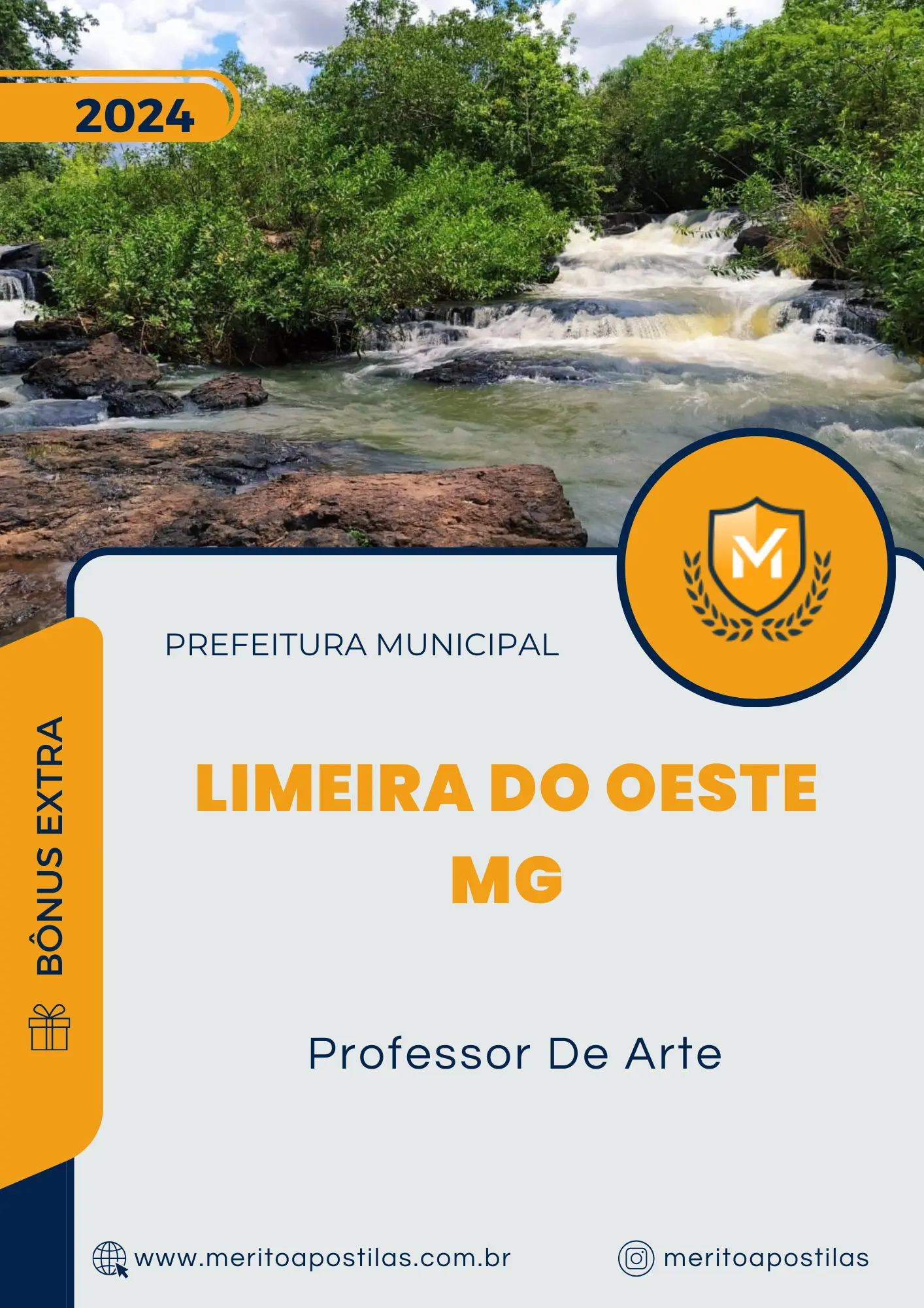 Apostila Professor De Arte Prefeitura de Limeira do Oeste MG 2024