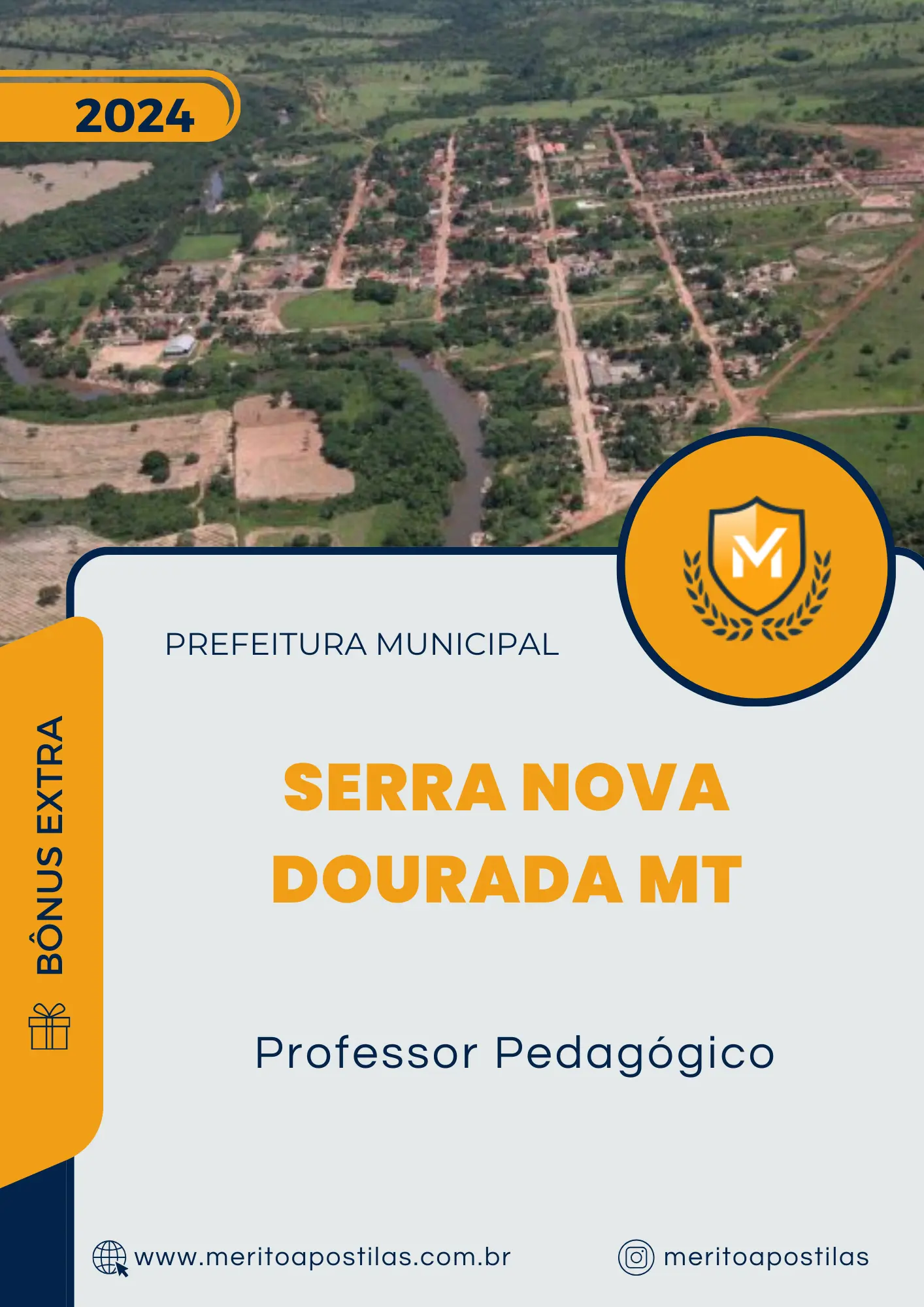 Apostila Professor Pedagógico Prefeitura de Serra Nova Dourada MT 2024