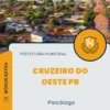 Apostila Psicólogo Prefeitura de Cruzeiro do Oeste PR 2024