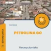 Apostila Recepcionista Câmara de Petrolina GO 2024
