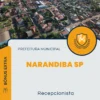 Apostila Recepcionista Prefeitura de Narandiba SP 2024