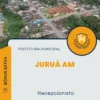 Apostila Recepcionista Prefeitura de Juruá AM 2024