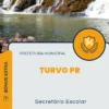 Apostila Secretário Escolar Prefeitura de Turvo PR 2024