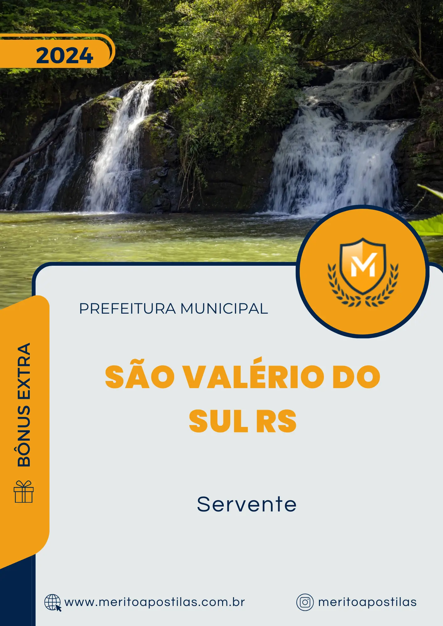Apostila Servente Prefeitura de São Valério do Sul RS 2024