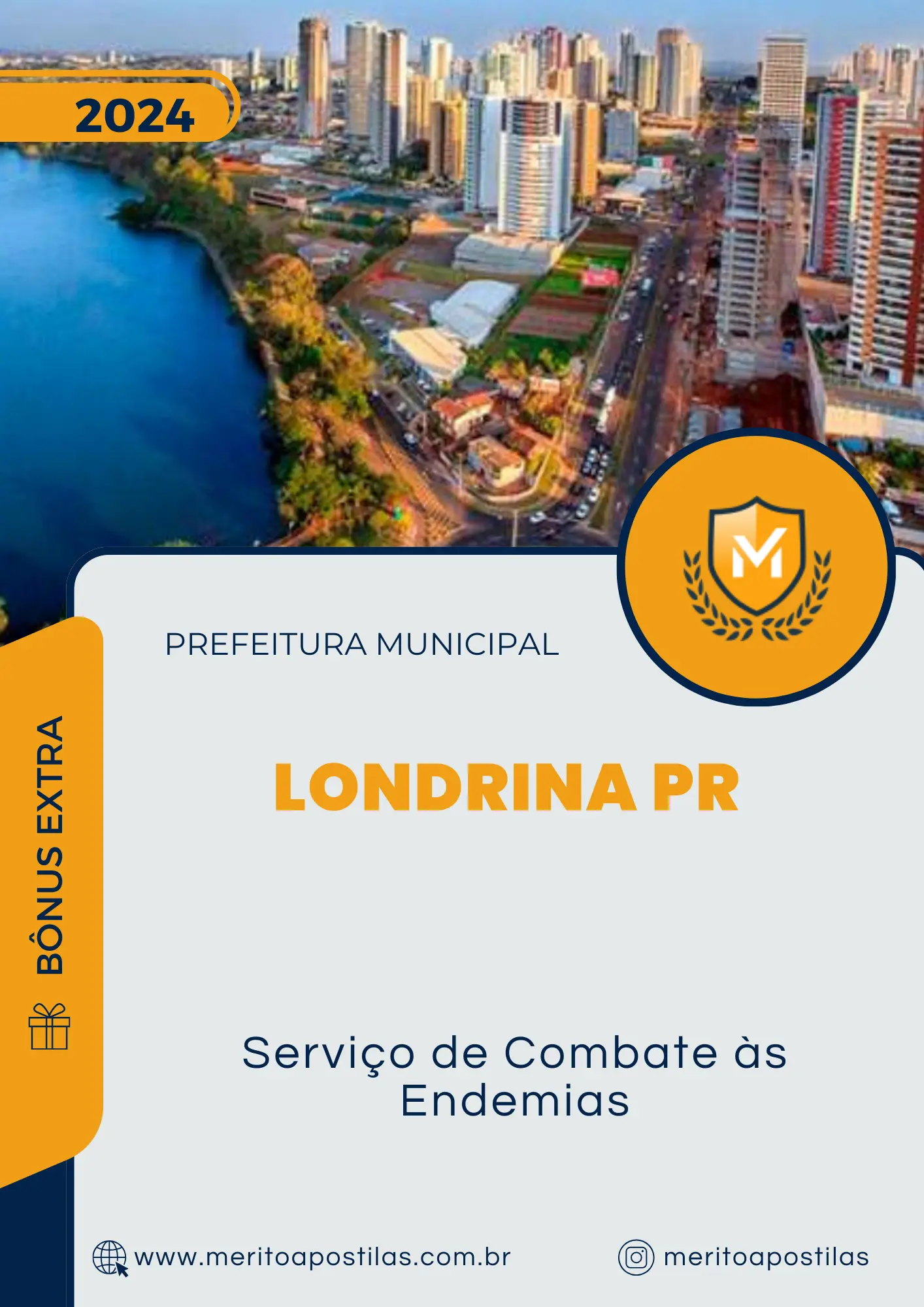 Apostila Serviço de Combate às Endemias Prefeitura de Londrina PR 2024