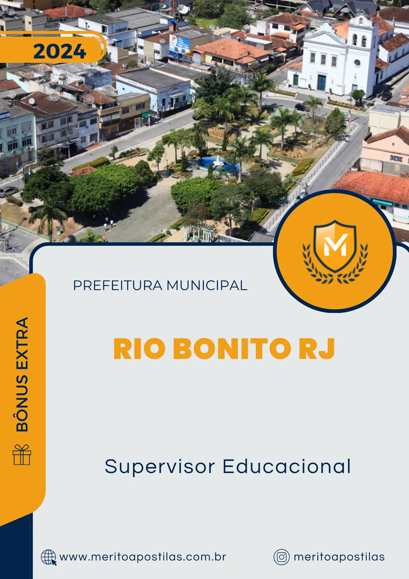 Apostila Supervisor Educacional Prefeitura de Rio Bonito RJ 2024