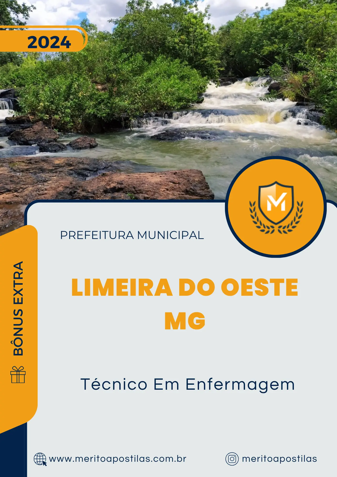 Apostila Técnico Em Enfermagem Prefeitura de Limeira do Oeste MG 2024 –  Mérito Apostilas