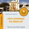 Apostila Técnico de Enfermagem Prefeitura de São Lourenço da Serra SP 2024