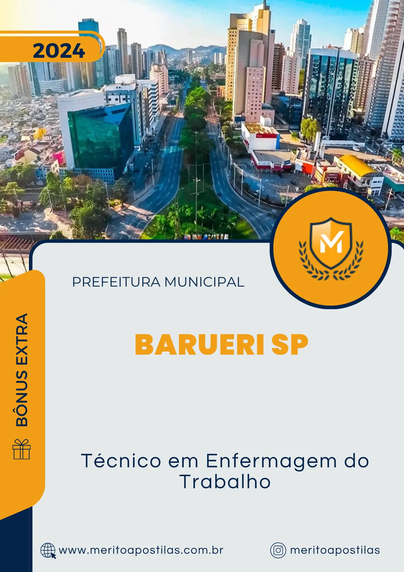 Apostila Técnico em Enfermagem do Trabalho Prefeitura Barueri SP 2024