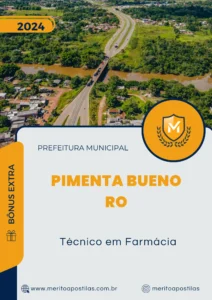 Apostila Técnico em Farmácia Prefeitura Pimenta Bueno RO 2024