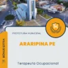 Apostila Terapeuta Ocupacional Prefeitura de Araripina PE 2024