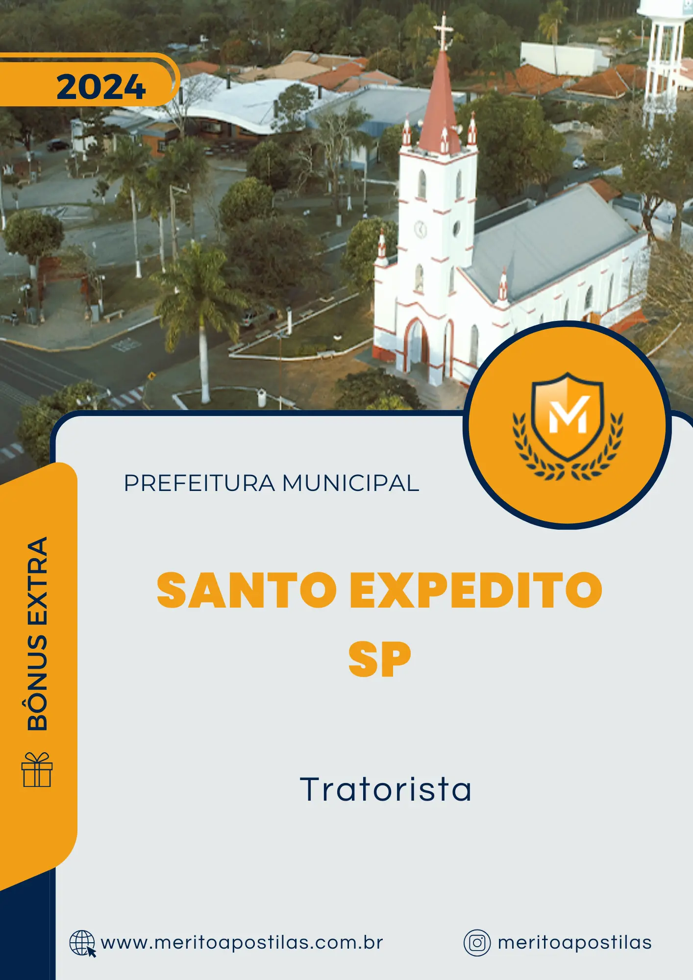 Apostila Tratorista Prefeitura de Santo Expedito SP 2024