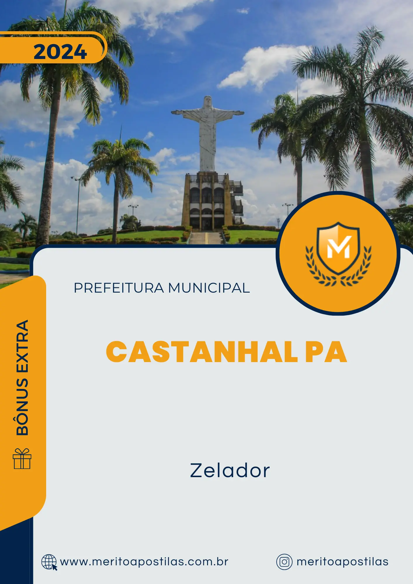 Apostila Zelador Prefeitura Castanhal PA 2024
