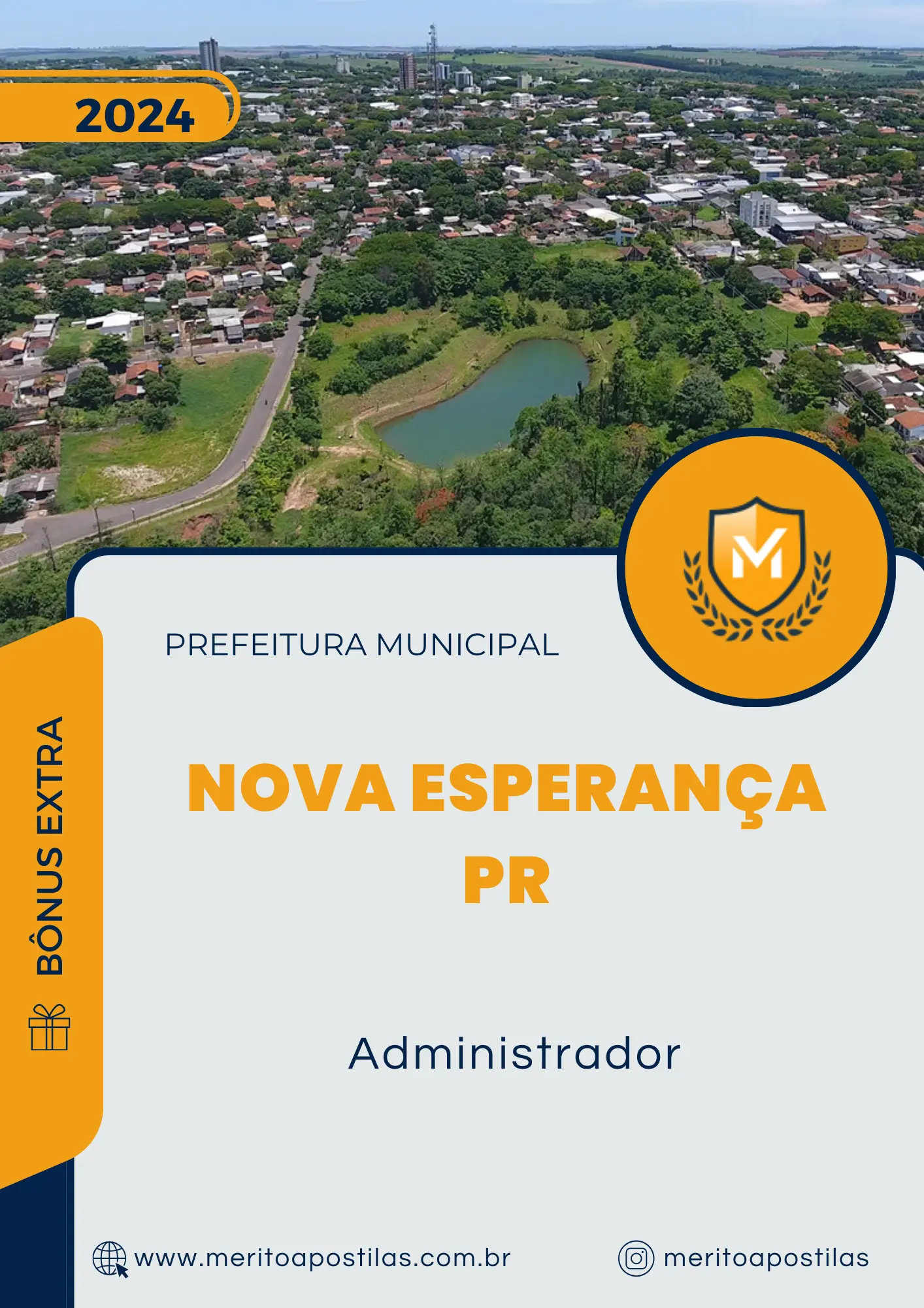 Apostila Administrador Prefeitura Nova Esperança PR 2024