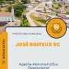 Apostila Agente Administrativo Operacional Prefeitura de José Boiteux SC 2024