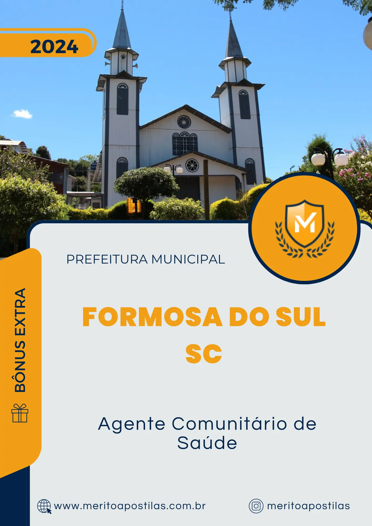 Apostila Agente Comunitário de Saúde Prefeitura de Formosa do Sul SC 2024