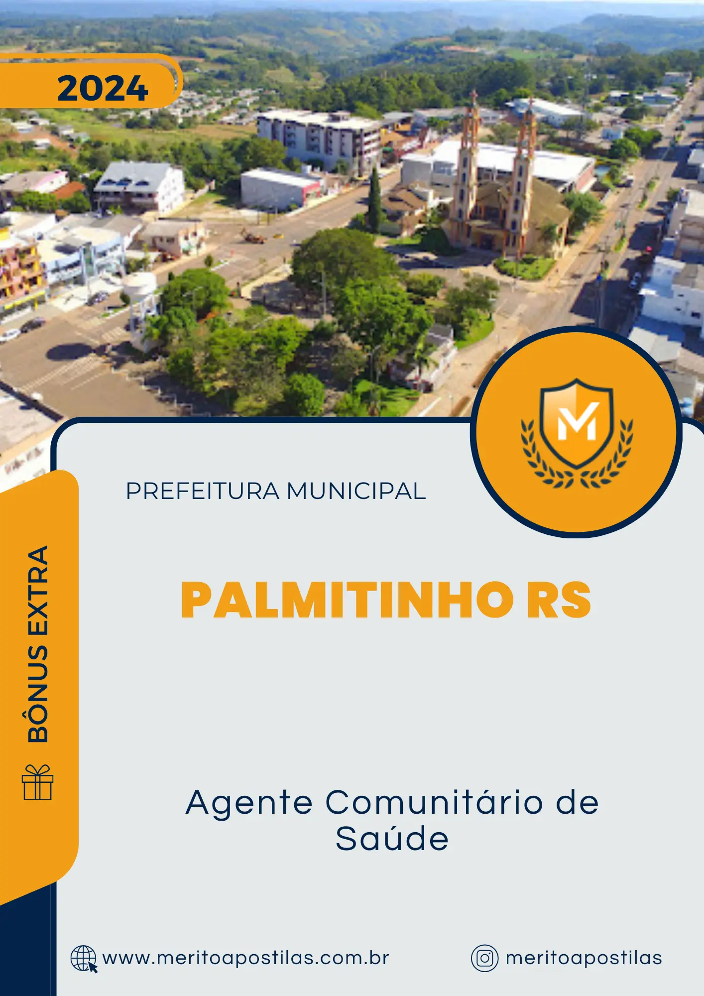 Apostila Agente Comunitário de Saúde Prefeitura Palmitinho RS 2024