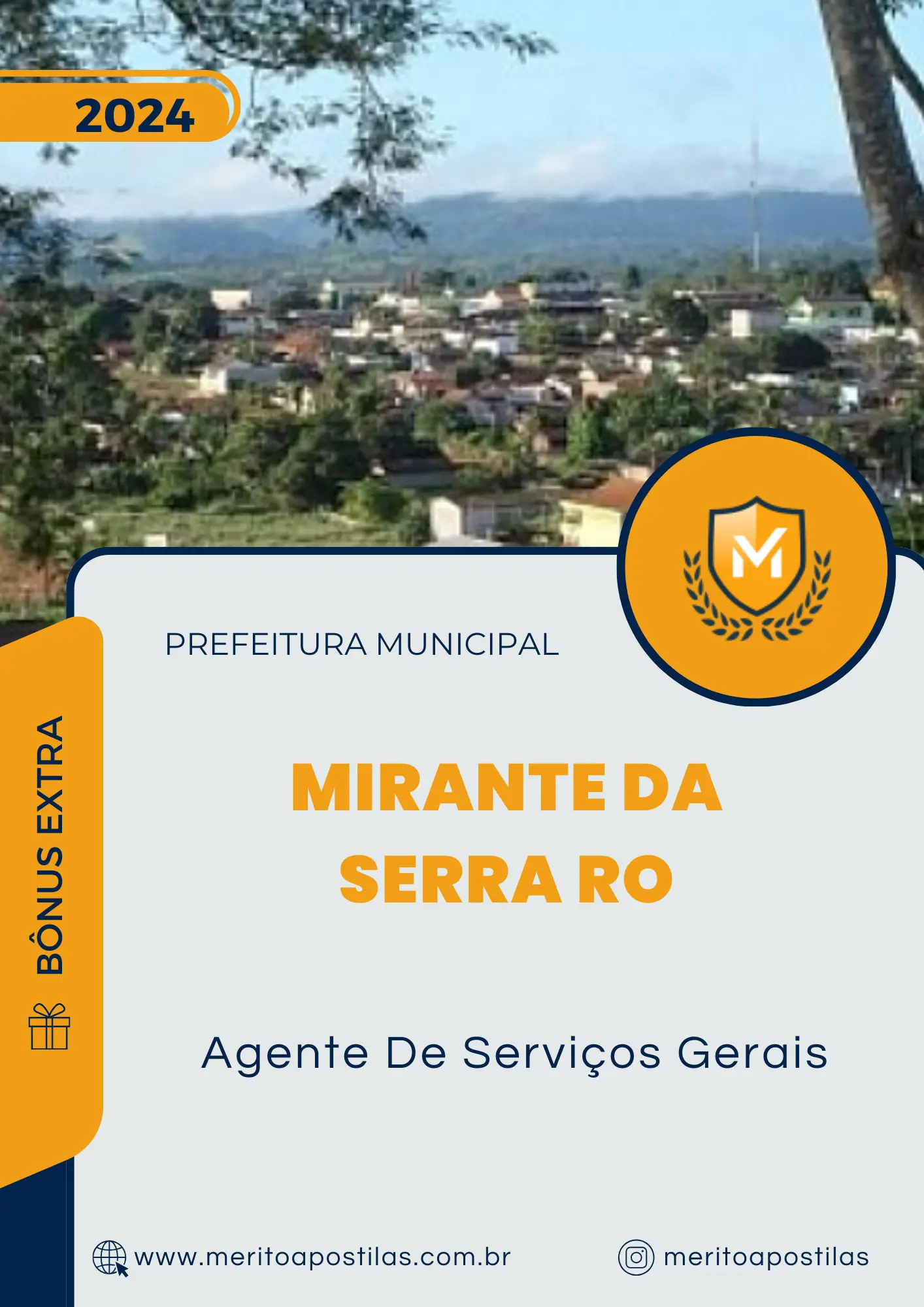 Apostila Agente De Serviços Gerais Prefeitura e Câmara de Mirante da Serra RO 2024