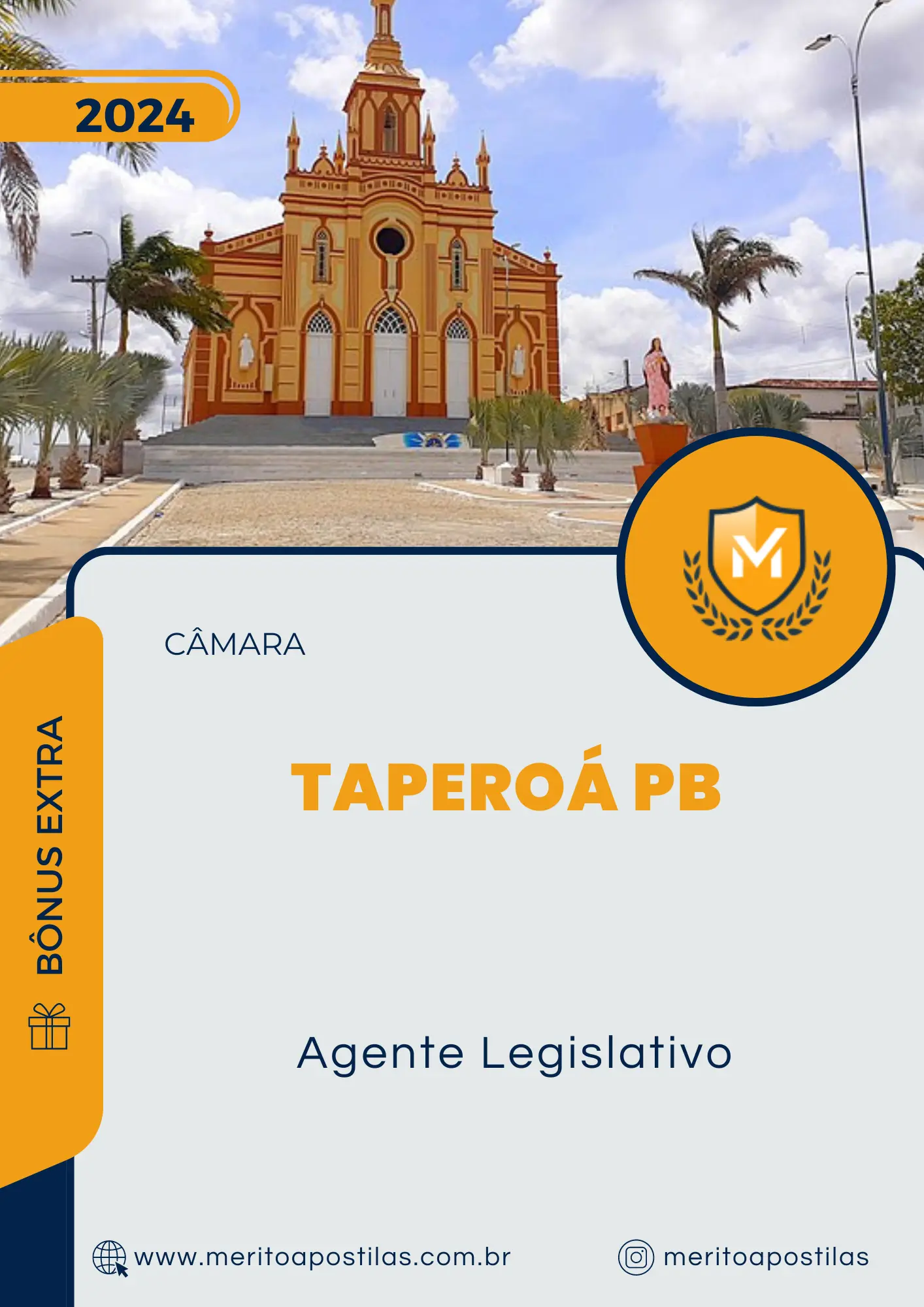 Apostila Agente Legislativo Câmara de Taperoá PB 2024