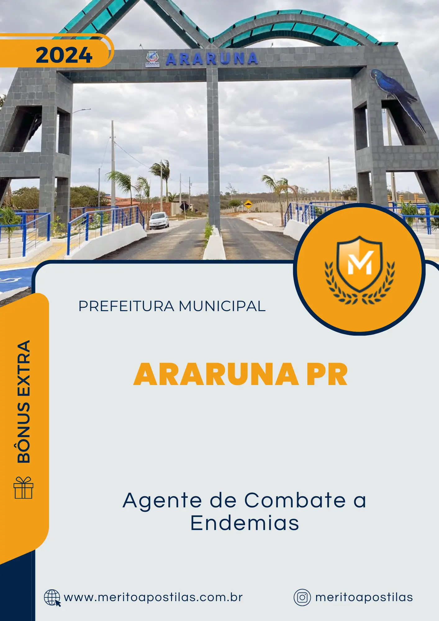 Apostila Agente de Combate a Endemias Prefeitura de Araruna PR 2024