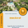 Apostila Agente de Combate às Endemias Prefeitura Rincão SP 2024