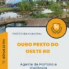 Apostila Agente de Portaria e Vigilância Prefeitura de Ouro Preto do Oeste RO 2024
