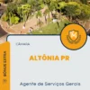Apostila Agente de Serviços Gerais Câmara Altônia PR 2024