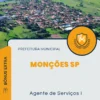 Apostila Agente de Serviços I Prefeitura Prefeitura de Monções SP 2024
