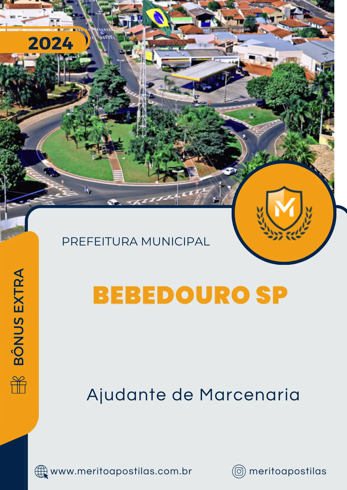 Apostila Ajudante de Marcenaria Prefeitura de Bebedouro SP 2024