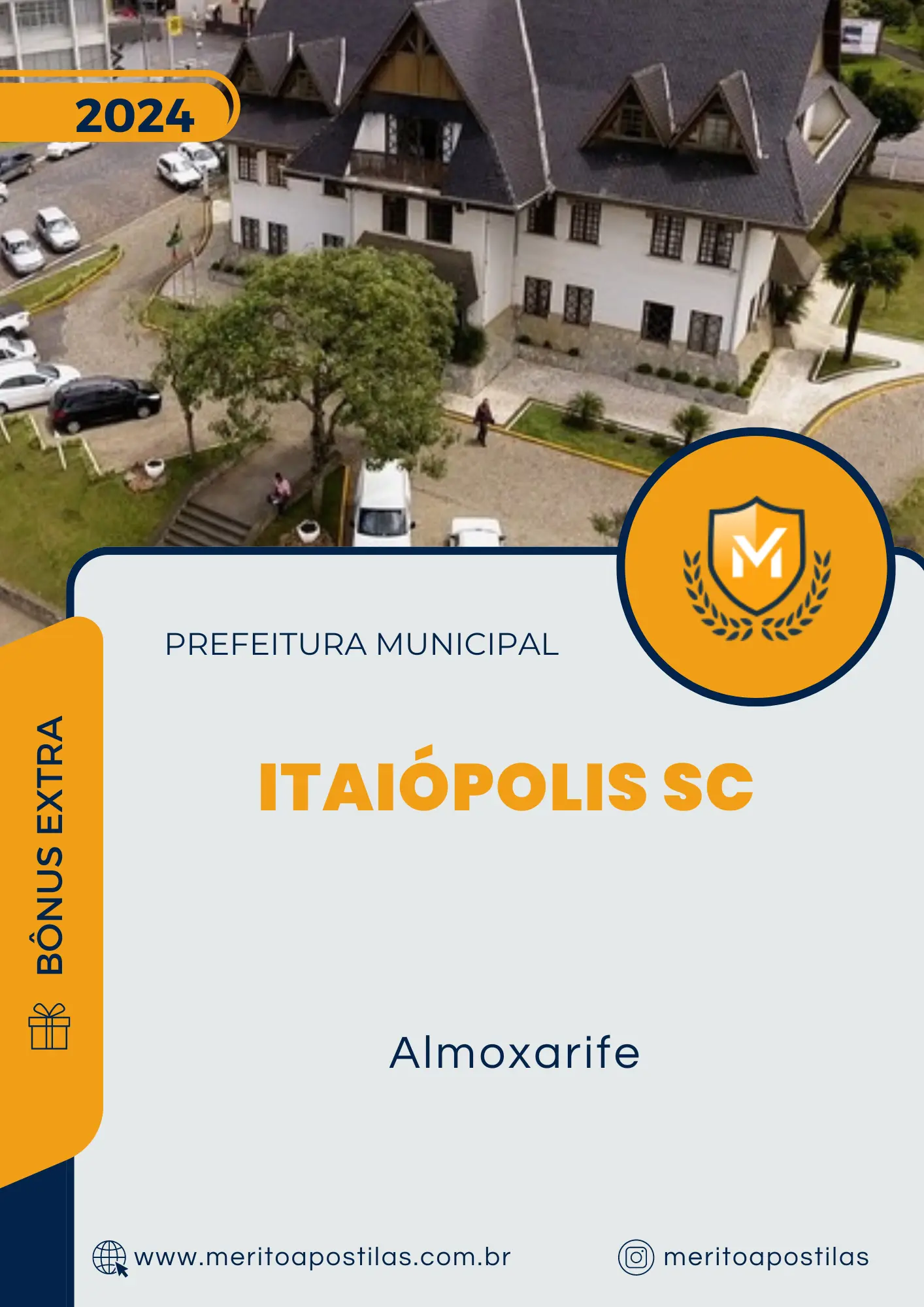 Apostila Almoxarife Prefeitura de Itaiópolis SC 2024