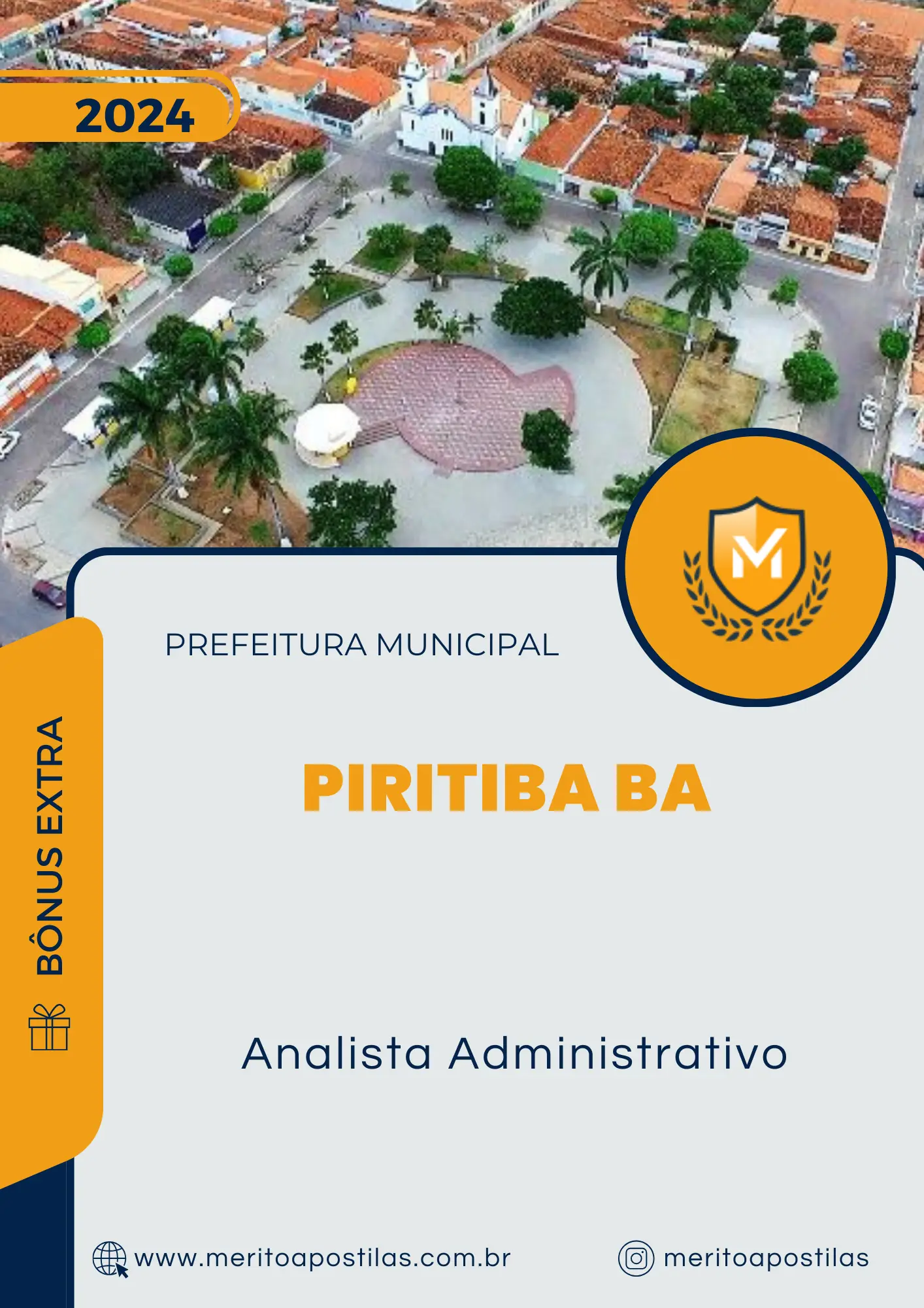 Apostila Analista Administrativo Prefeitura de Piritiba BA 2024