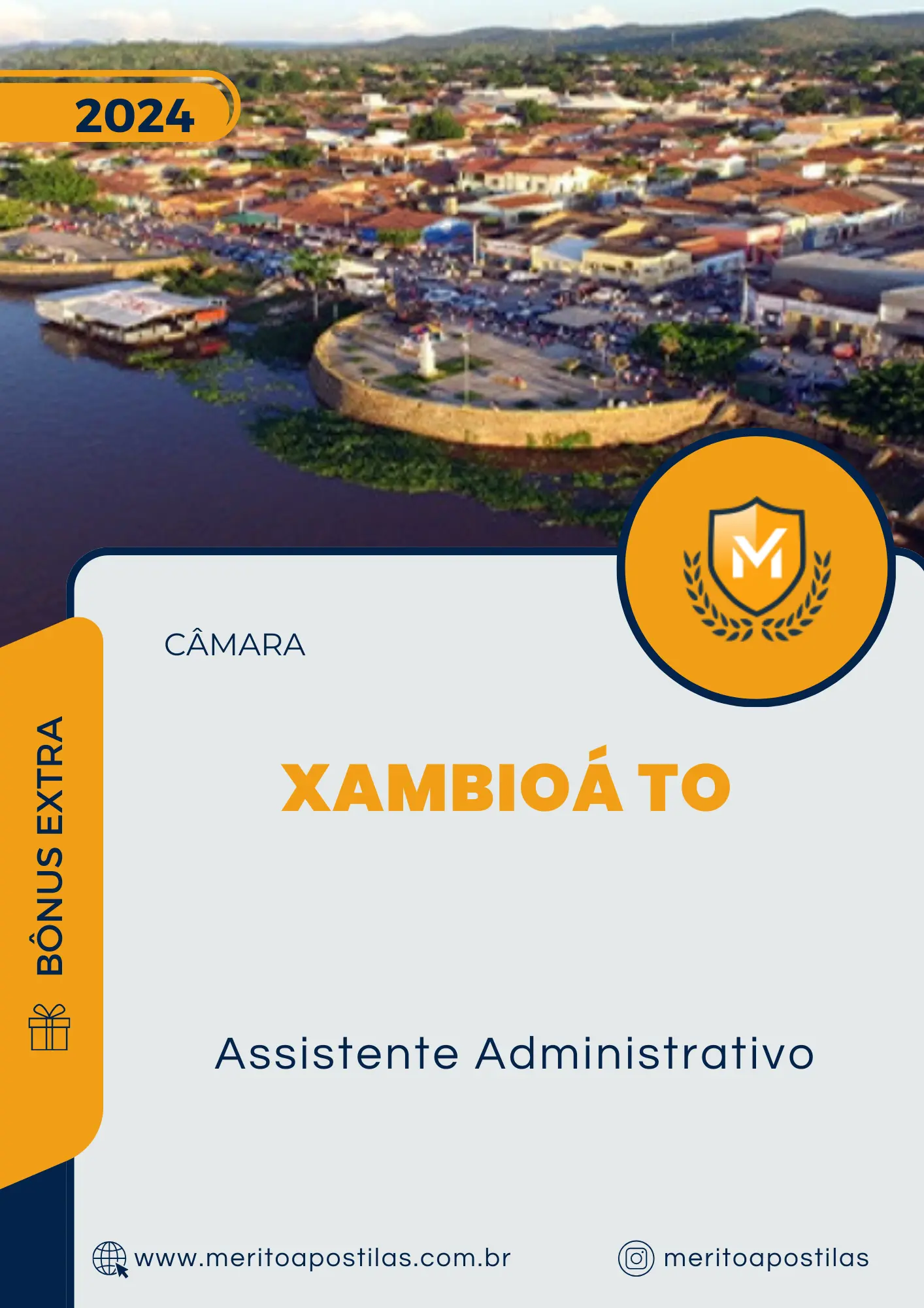 Apostila Assistente Administrativo Câmara de Xambioá TO 2024