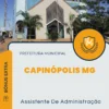 Apostila Auxiliar De Administração Prefeitura de Capinópolis MG 2024