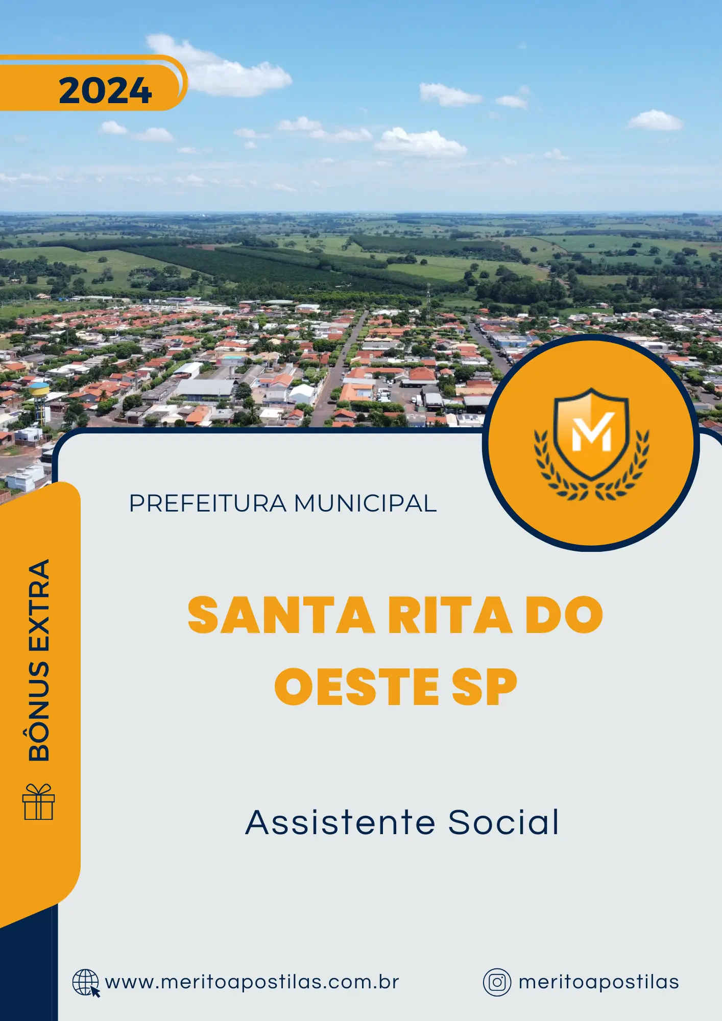 Apostila Assistente Social Prefeitura de Santa Rita do Oeste SP 2024