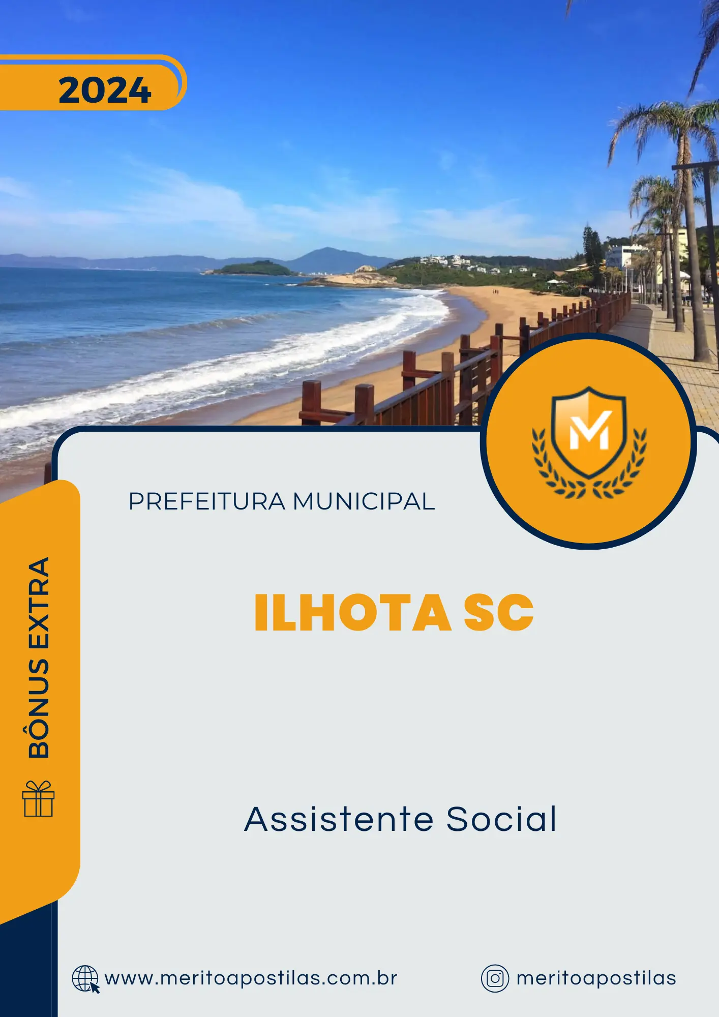 Apostila Assistente Social Prefeitura Ilhota SC 2024