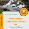 Apostila Assistente Social Prefeitura Presidente Tancredo Neves BA 2024