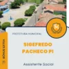 Apostila Assistente Social Prefeitura de Sigefredo Pacheco PI 2024