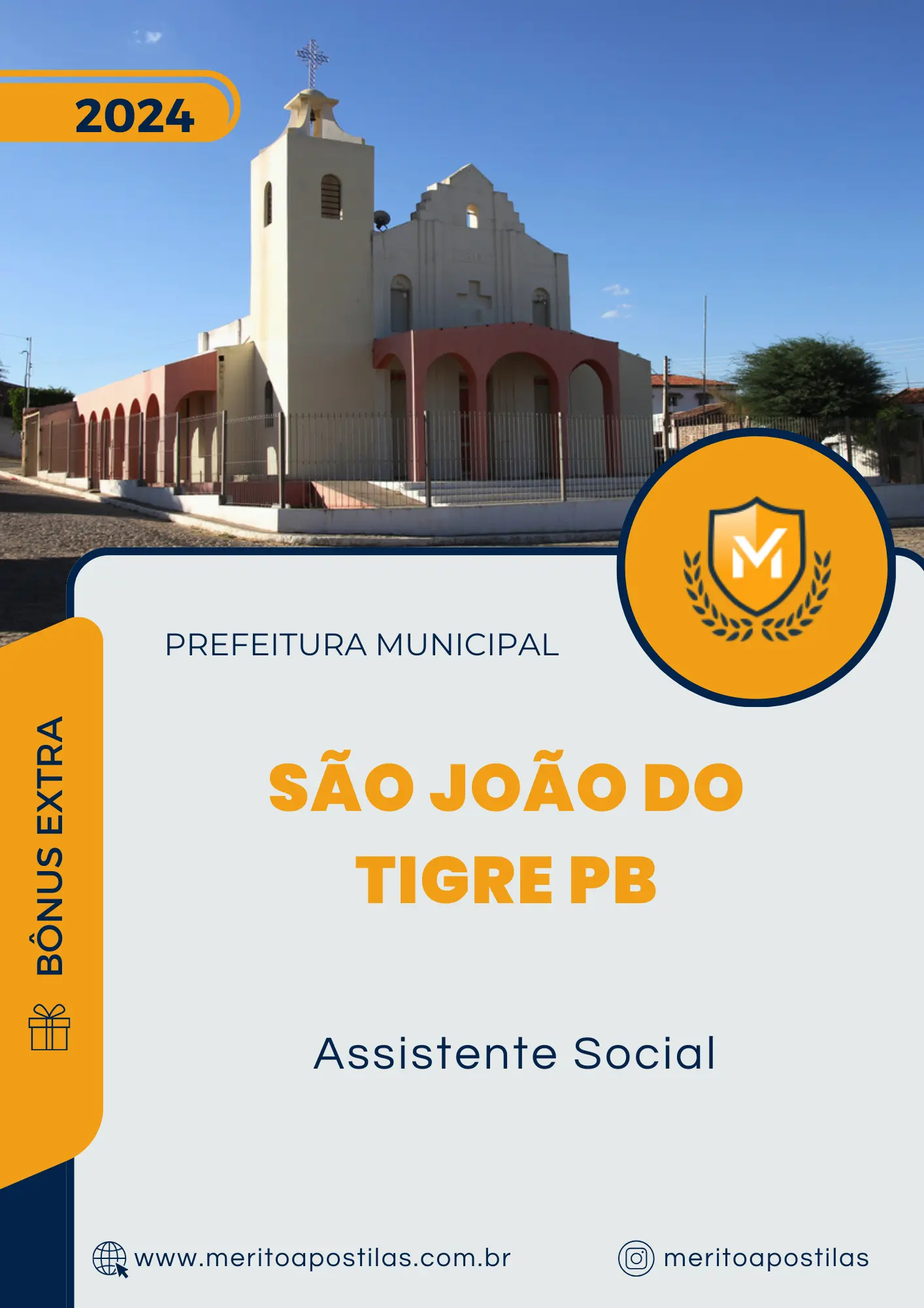 Apostila Assistente Social Prefeitura De São João Do Tigre PB 2024