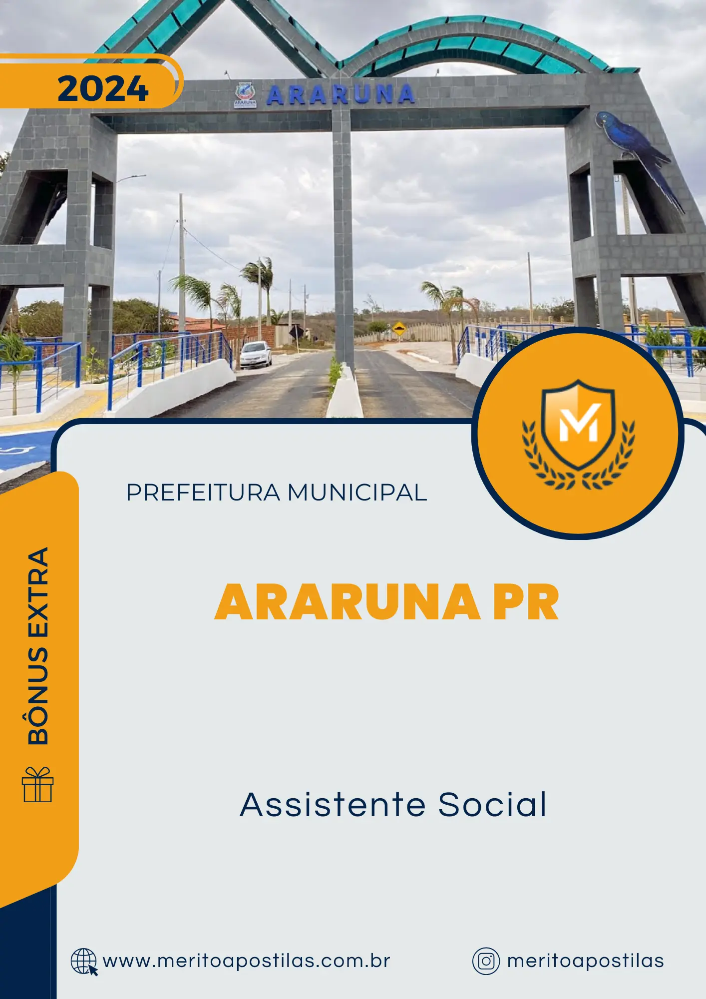 Apostila Assistente Social Prefeitura de Araruna PR 2024