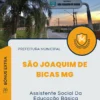 Apostila Assistente Social Da Educação Básica Prefeitura de São Joaquim de Bicas MG 2024