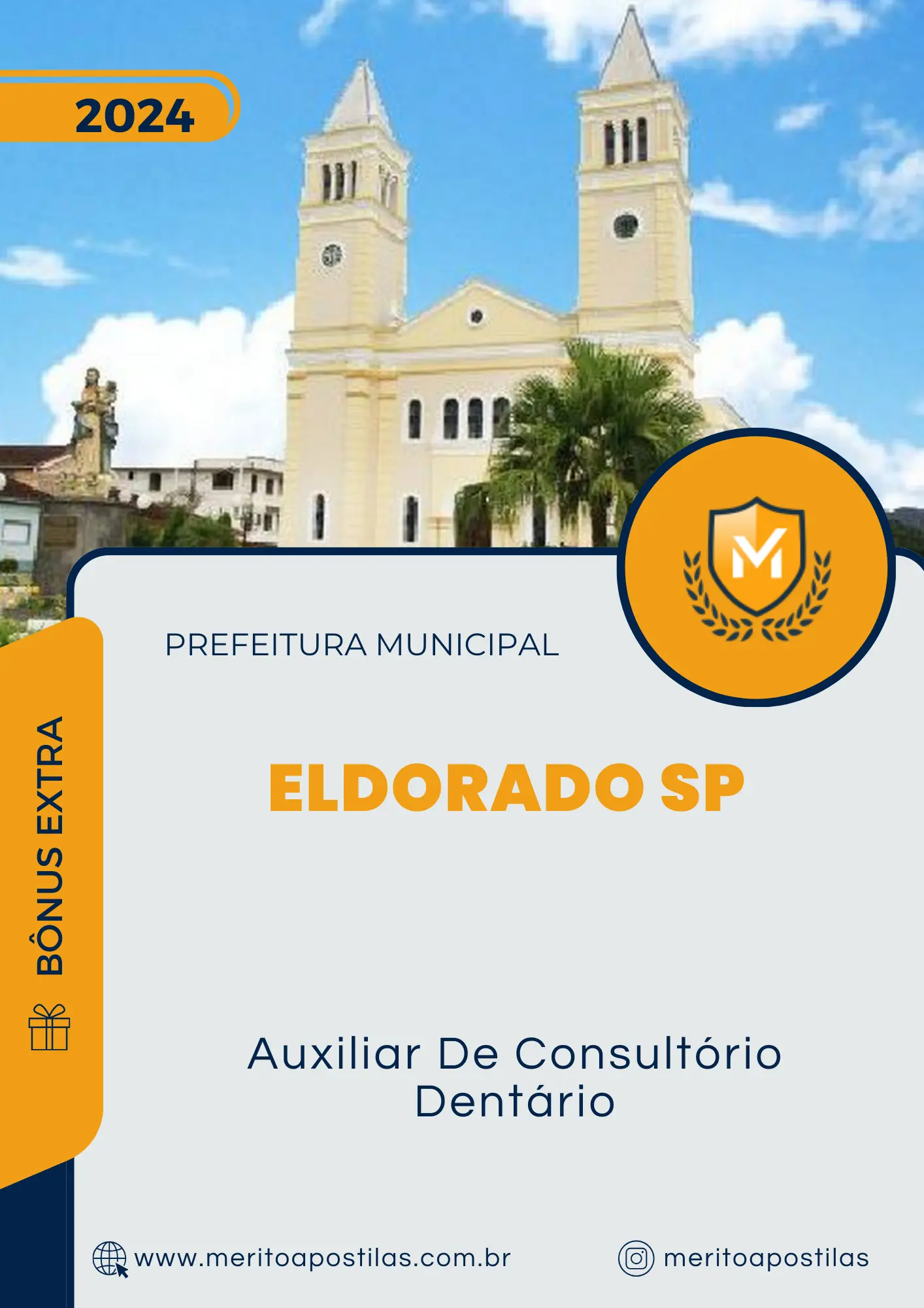 Apostila Auxiliar De Consultório Dentário Prefeitura de Eldorado SP 2024